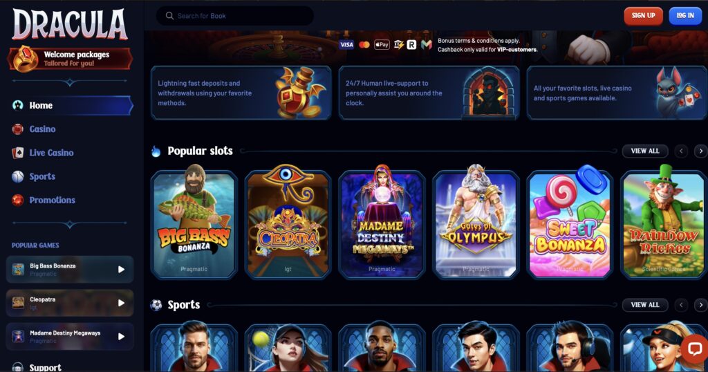 Best Non UK Casino